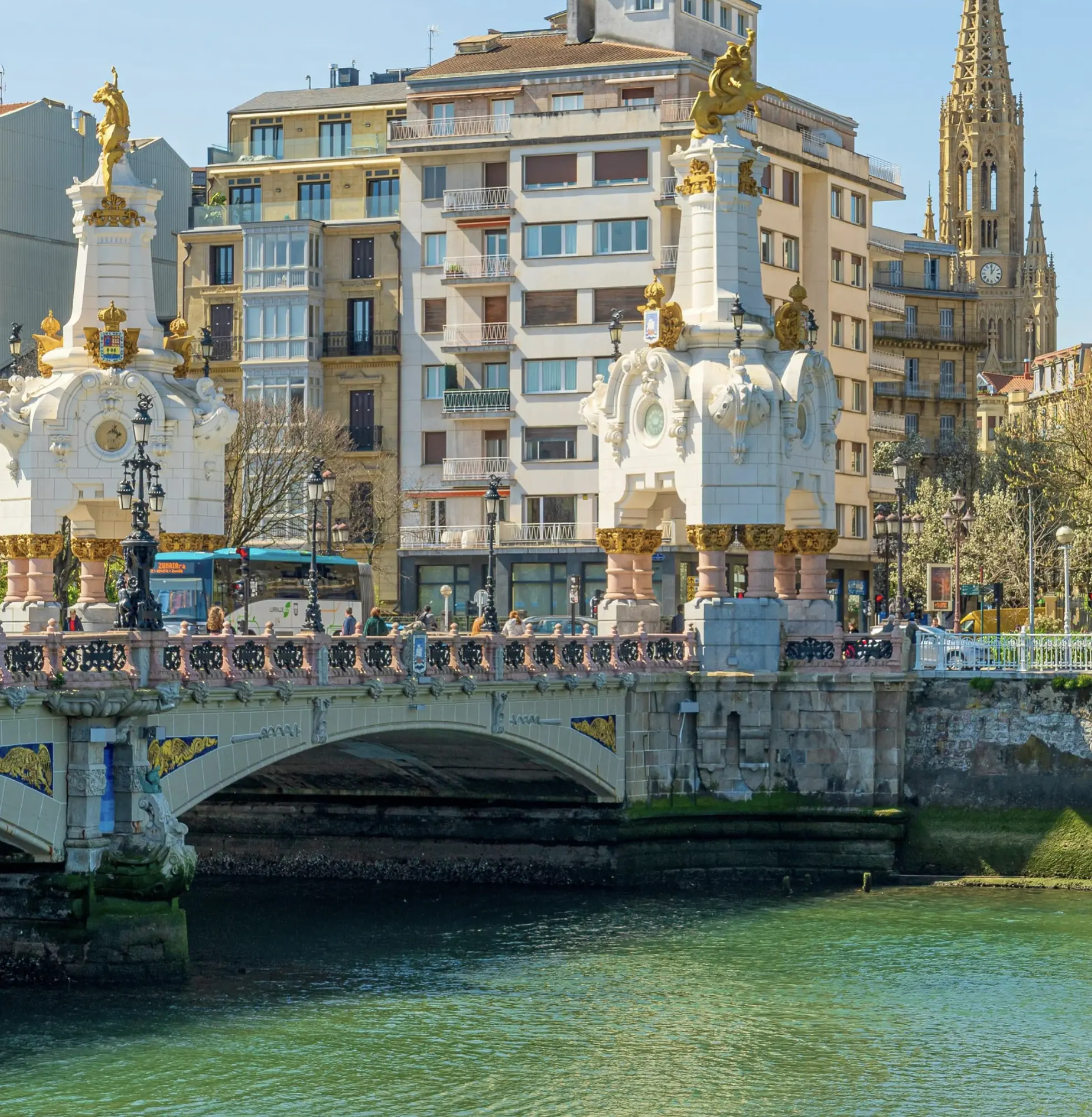 Maria Cristian Bridge in Donostia